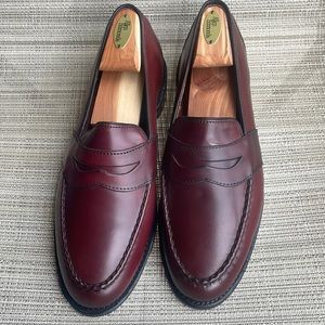 Allen Edmonds Shell Cordovan Penny Loafers